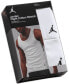 ფოტო #6 პროდუქტის Men's 2-Pack Flight Base Stretch Cotton Ribbed Tanks