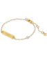 ფოტო #1 პროდუქტის Gold-Tone Sam Icon Bar Bracelet