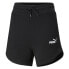 Puma Essentials 5 Inch High Waist Shorts Womens Black Casual Athletic Bottoms 67