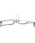 ფოტო #3 პროდუქტის Crystal Pavé Open Link Chain Bracelet in Sterling Silver