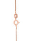 Фото #2 товара Aquamarine (2-5/8 ct. t.w.) & Morganite (2-1/4 ct. t.w) 18" Pendant Necklace in 14k Rose Gold