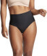 Yummie 261399 Women's Nala Mid Waist Shaping Brief Black Underwear Size L