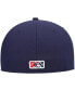 Фото #5 товара Men's Navy Cedar Rapids Kernels Authentic Collection Team Alternate 59FIFTY Fitted Hat