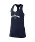 ფოტო #3 პროდუქტის Women's Navy Penn State Nittany Lions Arch and Logo Classic Performance Tank Top