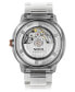 ფოტო #2 პროდუქტის Men's Swiss Automatic Commander Big Date Two Tone Stainless Steel Bracelet Watch 42mm