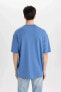 Фото #8 товара Футболка defacto Erkek T-shirt C2136AX/BE389 BLUE