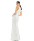 ფოტო #2 პროდუქტის Women's Ieena Embellished Neck Trumpet Gown