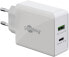 Фото #1 товара Goobay Dual USB-C PD Power Delivery Schnellladegerät 30 W 61674