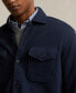 Men's Double-Knit Mesh Overshirt