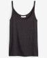 Фото #5 товара Women's Ribbed Scoop-Neck Tank Top, Created for Macy's