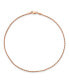 ფოტო #1 პროდუქტის Rope Chain Anklet in 14k Rose Gold