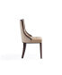 Фото #7 товара Fifth Avenue 2-Piece Beech Wood Faux Leather Upholstered Dining Chair Set