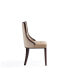 Фото #10 товара Fifth Avenue 2-Piece Beech Wood Faux Leather Upholstered Dining Chair Set