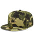 Фото #4 товара Men's Camo Cincinnati Reds 2022 Armed Forces Day On-Field 59Fifty Fitted Hat
