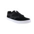Фото #4 товара DC Kalis Vulc ADYS300569-BKW Mens Black Suede Lace Up Skate Sneakers Shoes