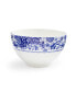 Blue Italian Brocato 6" Rice Bowl, Set of 4