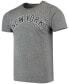 Фото #3 товара Men's Gerrit Cole Heathered Gray New York Yankees Name Number Tri-Blend T-shirt