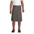 ფოტო #6 პროდუქტის Big Girls School Uniform Slim Solid A-line Skirt Below the Knee