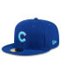 Фото #1 товара Men's Royal Chicago Cubs 2024 Father's Day 59FIFTY Fitted Hat