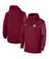 Men's Crimson Alabama Crimson Tide 2023 Sideline Player Quarter-Zip Hoodie Jacket