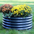 Фото #2 товара Грядка из гальванизированной стали Sunnydaze Decor Round Raised Garden Bed - темно-серая - 36 дюймов