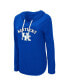 Фото #2 товара Women's Royal Kentucky Wildcats My Lover Lightweight Hooded Long Sleeve T-shirt