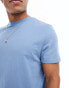 ASOS DESIGN essential crew neck t-shirt in mid blue