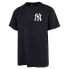 47 MLB New York Yankees Backer Echo short sleeve T-shirt fall navy, L - фото #2