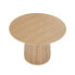 Round Dining Table Modern Wood Kitchen Table 47.24" Circular Tabletop For Leisure Coffee Table Oak