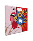 Фото #2 товара Mark Ashkenazi 'Pop' Canvas Art - 14" x 14"