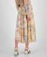 Фото #2 товара Women's Evelyn Floral-Print Midi Skirt