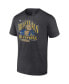 ფოტო #3 პროდუქტის Men's Heathered Charcoal Golden State Warriors 2022 NBA Finals Champions Delivery T-shirt