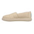 Фото #3 товара TOMS Alpargata Mallow Slip On Womens Beige Sneakers Casual Shoes 10018956T