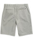 Men's 10" Classic-Fit Stretch Chino Shorts with Magnetic Zipper