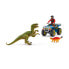 Фото #2 товара Schleich Prehistoric Animals Quad escape from Velociraptor - Boy/Girl - 4 yr(s) - Plastic - Multicolour