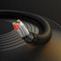 Фото #4 товара Rozdzielacz na 2x przewód kabel AUX 3.5mm mini jack 0.2m czarny