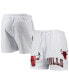 Фото #2 товара Men's White Chicago Bulls 6x NBA Finals Champions Mesh Capsule Shorts