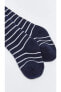 Çizgili Erkek Bebek Havlu Külotlu Çorap