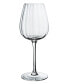 Фото #2 товара Rose Garden White Wine Glass, Set of 4