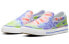 Кроссовки женские Nike Court Legacy Print "Tie-Dye" фиолетово-зеленые 38.5 - фото #4