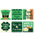 Фото #1 товара St. Patrick's Day - Funny Saint Patty's Day Party Decor Drink Coasters Set of 6