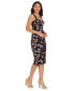 ფოტო #3 პროდუქტის Women's Nicole Floral Sequined Bodycon Dress