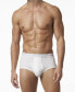 Фото #1 товара Premium Cotton Men's 3 Pack Brief Underwear, Plus