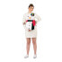 Costume for Adults My Other Me One size Snow Doll 2 Pieces White