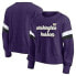 Фото #1 товара NCAA Washington Huskies Women's Crew Neck Fleece Sweatshirt - XXL