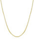 Silver Plated Box Link 18" Chain Necklace