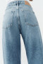 Z1975 straight high-waist ankle-length jeans