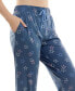 ფოტო #1 პროდუქტის Women's Printed Jogger Pajama Pants