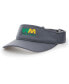 Men's Gray Waste Management Phoenix Open Mesh Adjustable Visor Hat