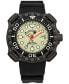 ფოტო #1 პროდუქტის Eco-Drive Men's Promaster Black Strap Watch 46mm